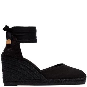 Castañer Ankle Tie Wedge Sandals